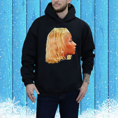 Nicki Minaj blonde bob hairstyle Tee Shirt