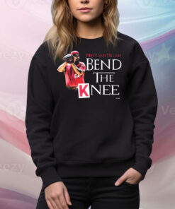 Official Bend the Knee Tony Santillan Cincinnati Reds MLB Graphic Tee Shirt