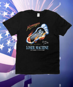 Official Loser Machine X Mooneyes Go Where The Action Is Racing Team Graphic T-Shirt