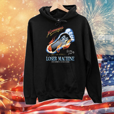 Official Loser Machine X Mooneyes Go Where The Action Is Racing Team Graphic T-Shirt