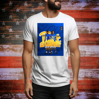 Official Pittsburgh Panthers Kenneth Johnson And Shadarian Harrison Ed Conway Award Winners Most Improved Players Of Spring Poster Tee Shirt