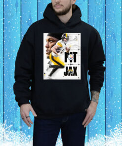 Official Pittsburgh Steelers At Jacksonville Jaguars NFL August 9th 2025 EverBank Stadium in Jacksonville, FL Poster Tee Shirt