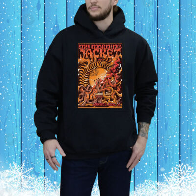 Official Poster My Morning Jacket August 5 2025 Hayden Homes Amphitheater In Bend OR Tee Shirt