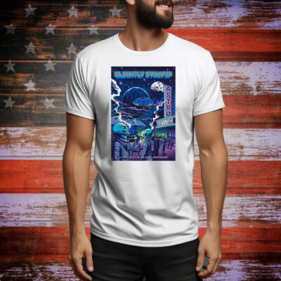 Official Poster Slightly Stoopid August 7 2025 The Astro Amphitheater In La Vista NE Tee Shirt