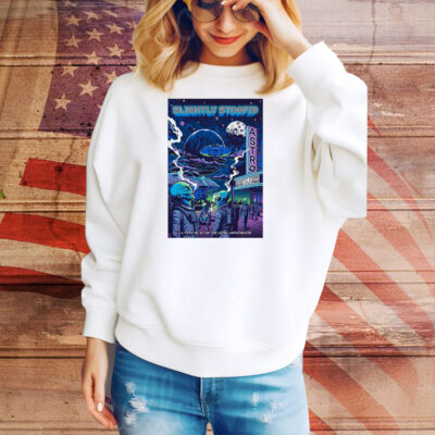 Official Poster Slightly Stoopid August 7 2025 The Astro Amphitheater In La Vista NE Tee Shirt