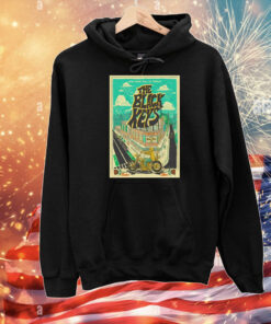 Official Poster The Black Keys August 16 2025 MGM Music Hall At Fenway In Boston MA T-Shirt
