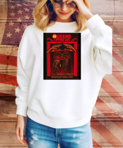 Official Queens of the Stone Age Charleville-Mezieres France August 16 2025 Cabaret Vert Poster Tee Shirt