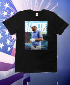 Official Scottie Scheffler 2025 BMW Championship Caves Valley Golf Club in Owings Mills, Maryland Signature Poster T-Shirt