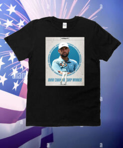 Official Scottie Scheffler 2025 BMW Championship Winner Fifth Victory Of The Year Poster T-Shirt