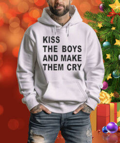 Official Sydney Sweeney Wearing Kiss The Boys And Make Them Cry Tee Shirt