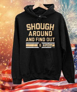 Official Tyler Shough Around and Find Out New Orleans Saints NFL Football Signature T-Shirt