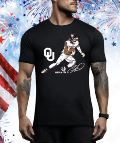 Oklahoma Football CeeDee Lamb Superstar Pose Tee Shirt