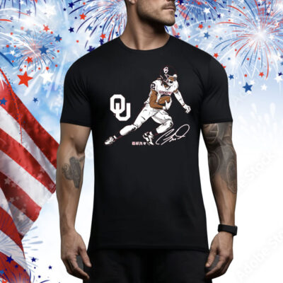 Oklahoma Football CeeDee Lamb Superstar Pose Tee Shirt
