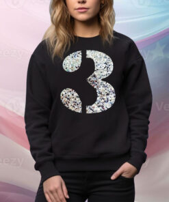 Olivia Rodrigo sparkly 3 Tee Shirt