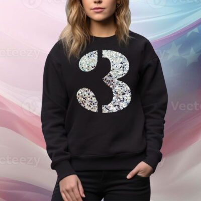 Olivia Rodrigo sparkly 3 Tee Shirt