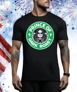 Osbourne Tribute Coffee Prince of Dark Roast Tee Shirt
