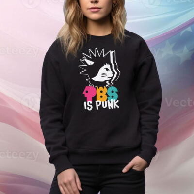 PBS is Punk Cat Tee Shirt