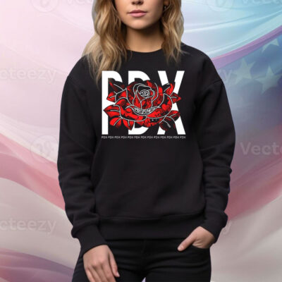 PDX Portland hate love Tee Shirt