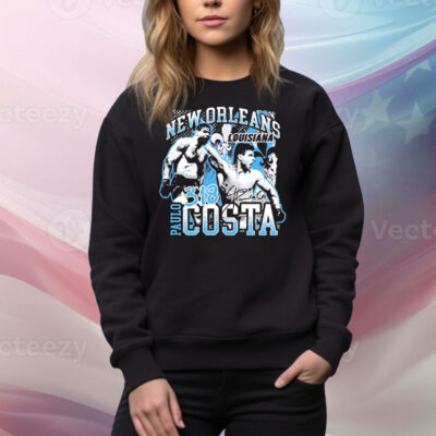 Paulo Costa New Orleans Louisiana 318 Costa Tee Shirt