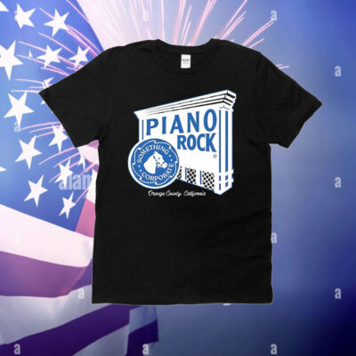 Piano Rock something Corporate Orange County California T-Shirt