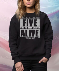Platinum Max Caster - Five Alive Tee Shirt