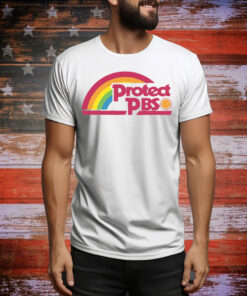 Rainbow Protect PBS Save Our Public Services Tee Shirt