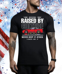 Raised by culture never keep it stock Tee Shirt