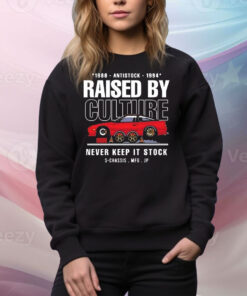 Raised by culture never keep it stock Tee Shirt