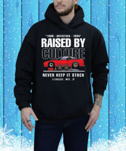 Raised by culture never keep it stock Tee Shirt