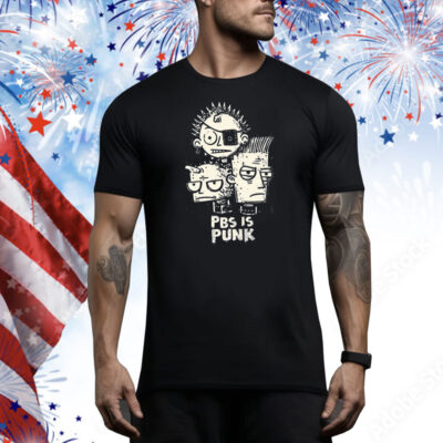 Retro PBS Is Punk Rock Tee Shirt