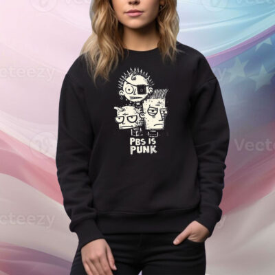 Retro PBS Is Punk Rock Tee Shirt