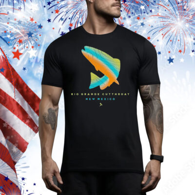 Rio Grande New Mexico Jumping Cutthroat Tee Shirt