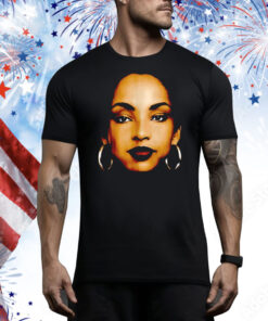 Sade in the 90s big face Tee Shirt