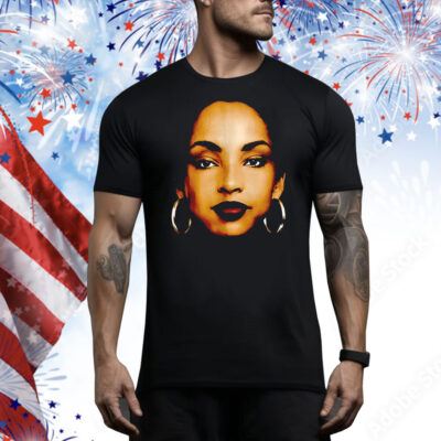 Sade in the 90s big face Tee Shirt