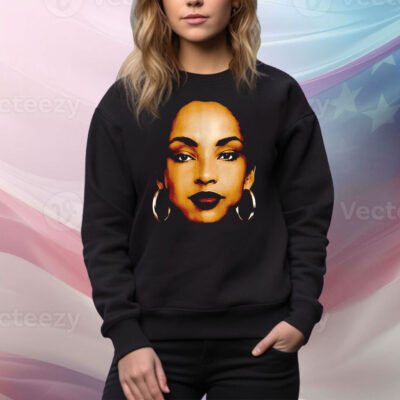 Sade in the 90s big face Tee Shirt