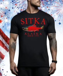 Salmon Sitka Alaska since 1799 Tee Shirt