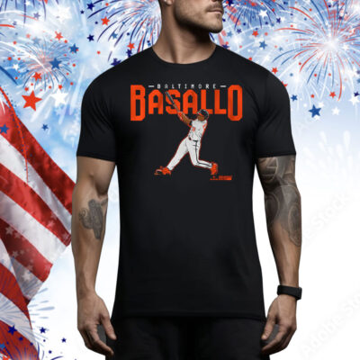 Samuel Basallo Slugger Swing Tee Shirt