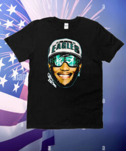 Saquon Barkley Philadelphia Eagles say say big face T-Shirt