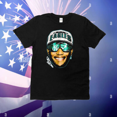 Saquon Barkley Philadelphia Eagles say say big face T-Shirt