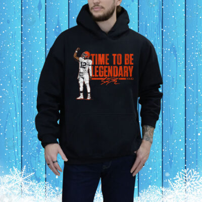 Shedeur Sanders Time To Be Legendary Tee Shirt