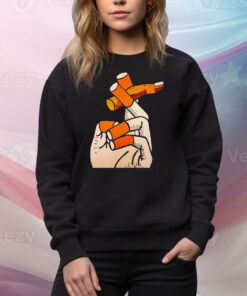 Smoking cigarette fingers Tee Shirt