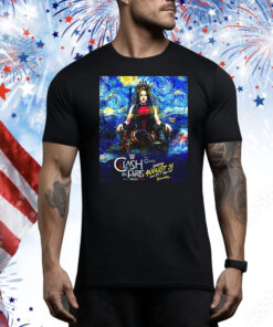 Stephanie Vaquer Clash in Paris France WWE Starry Night Tee Shirt