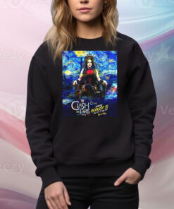 Stephanie Vaquer Clash in Paris France WWE Starry Night Tee Shirt