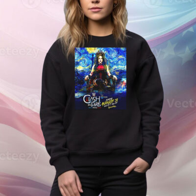Stephanie Vaquer Clash in Paris France WWE Starry Night Tee Shirt