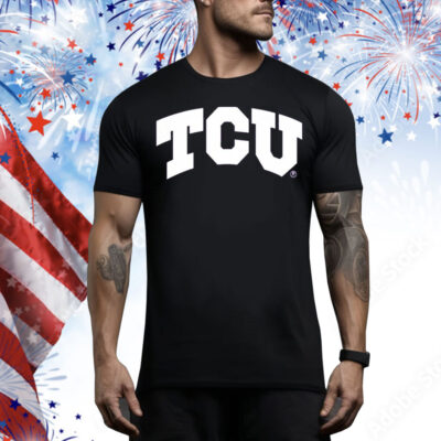 TCU Horned Frogs Primary Logo Tee Shirt