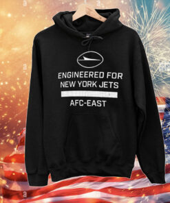 Tanner Engstrand Engineered for New York Jets AFC East T-Shirt