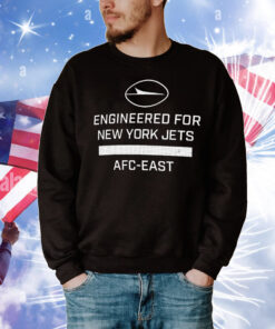 Tanner Engstrand Engineered for New York Jets AFC East T-Shirt