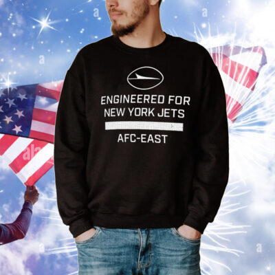 Tanner Engstrand Engineered for New York Jets AFC East T-Shirt