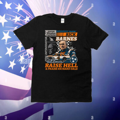 Tennessee Volunteers Rick Barnes NASCAR Racing T-Shirt