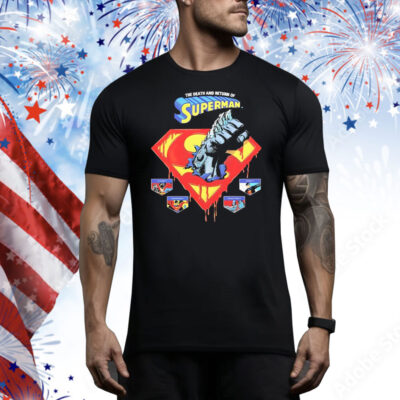 The death and return of Superman Tee Shirt